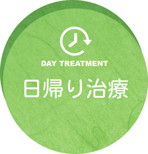 日帰り治療
